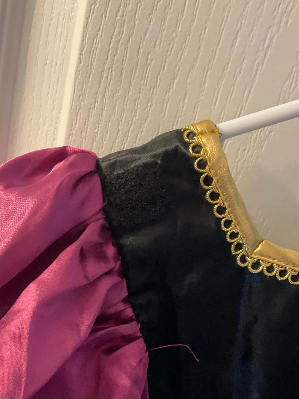Disney Purple and Black Princess Dress with Gold Trim